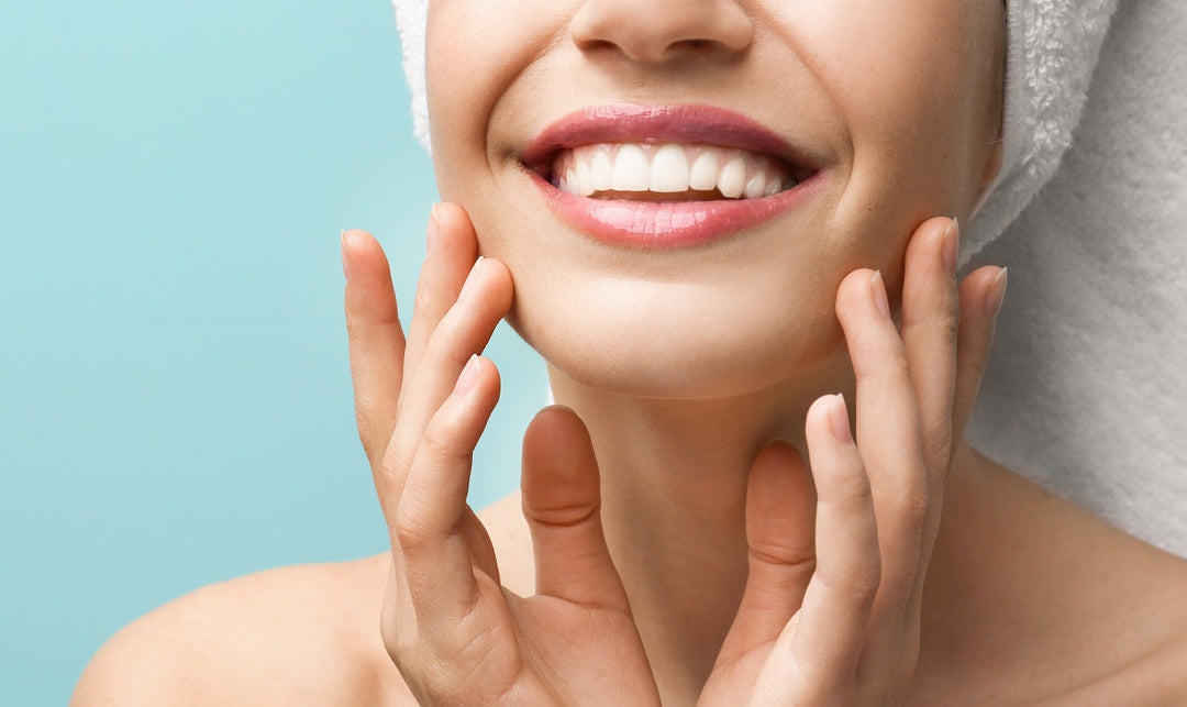 Adult female acne and anti-aging skin care treatment