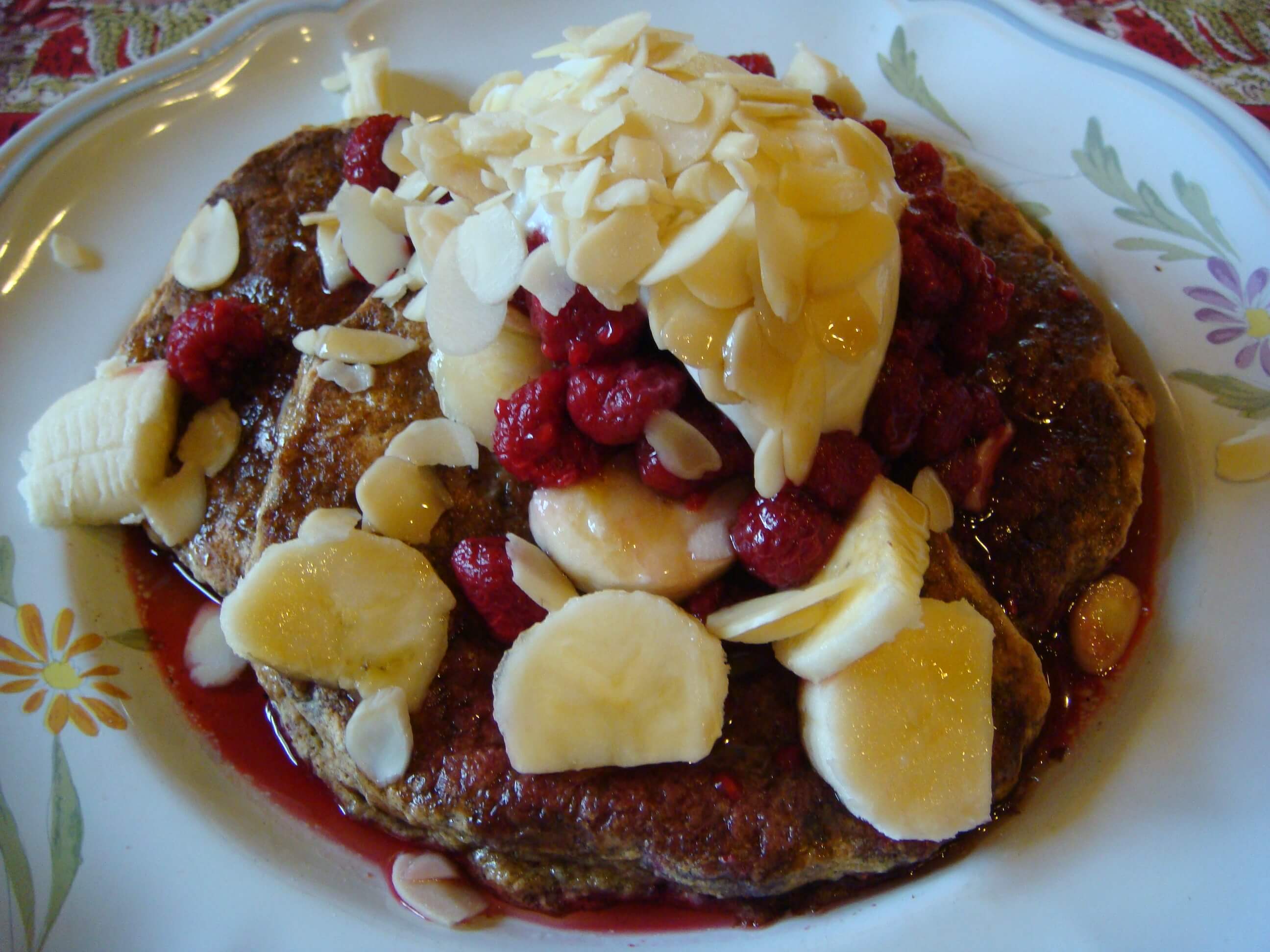 gluten free dairy free oat pancakes