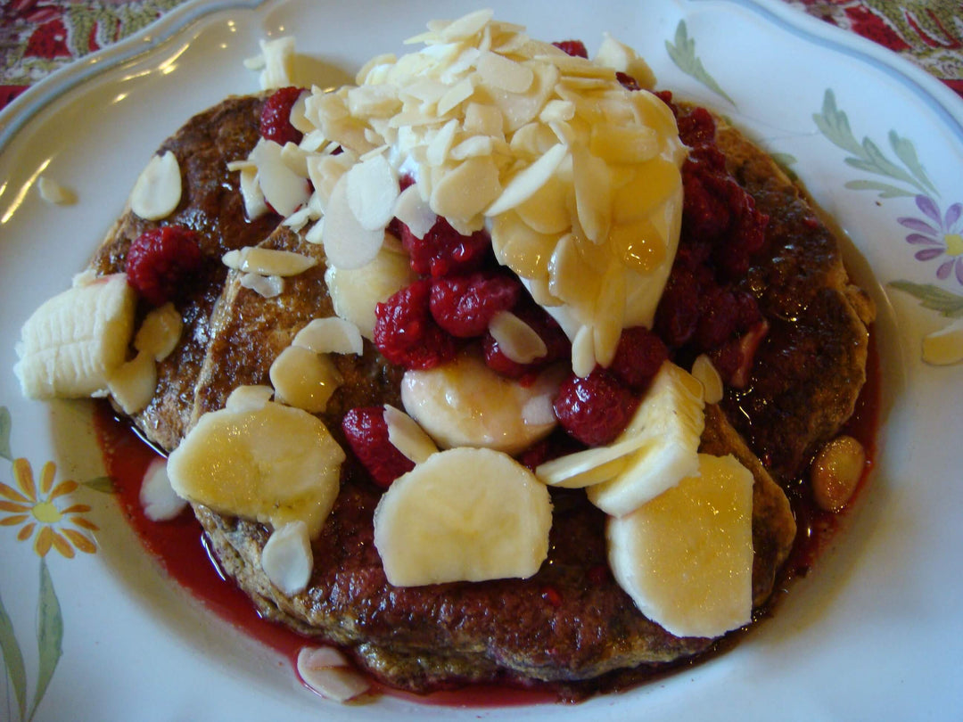 gluten free dairy free oat pancakes