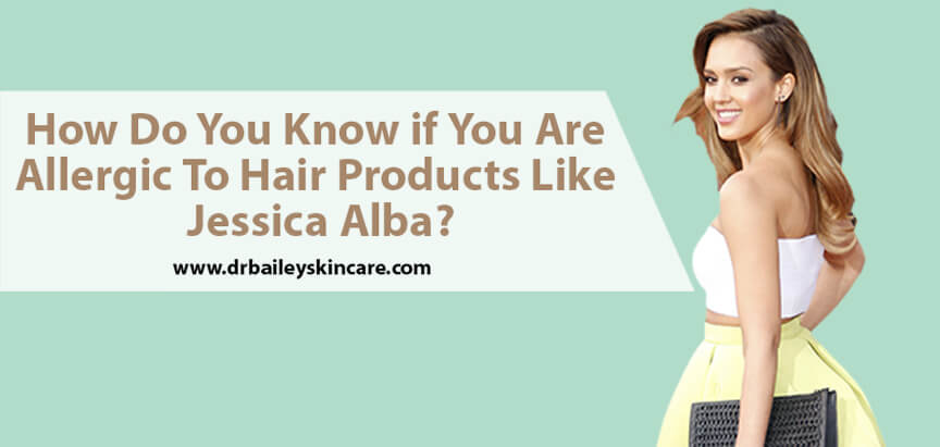 allergy to hair products