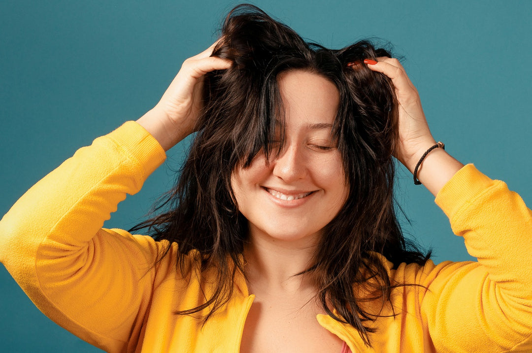 dry flaky skin on your face and scalp