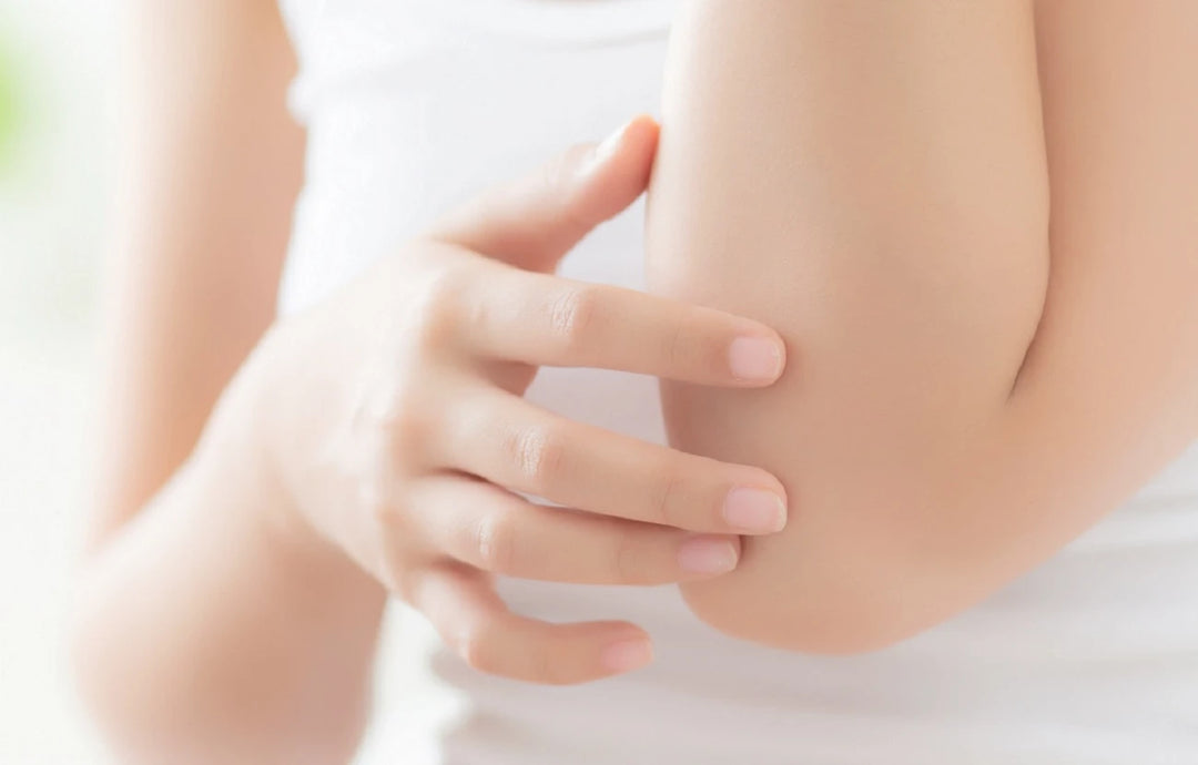 fix bumpy dry rough calloused elbows