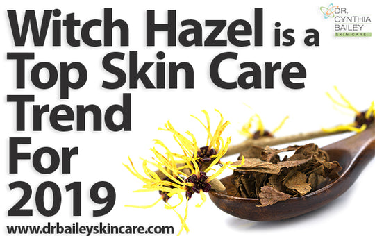 Witch Hazel is a Top Skin Care Trend for 2019