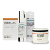 Men Redness and Pigment Face Care Kit fights age spots and premature skin aging.