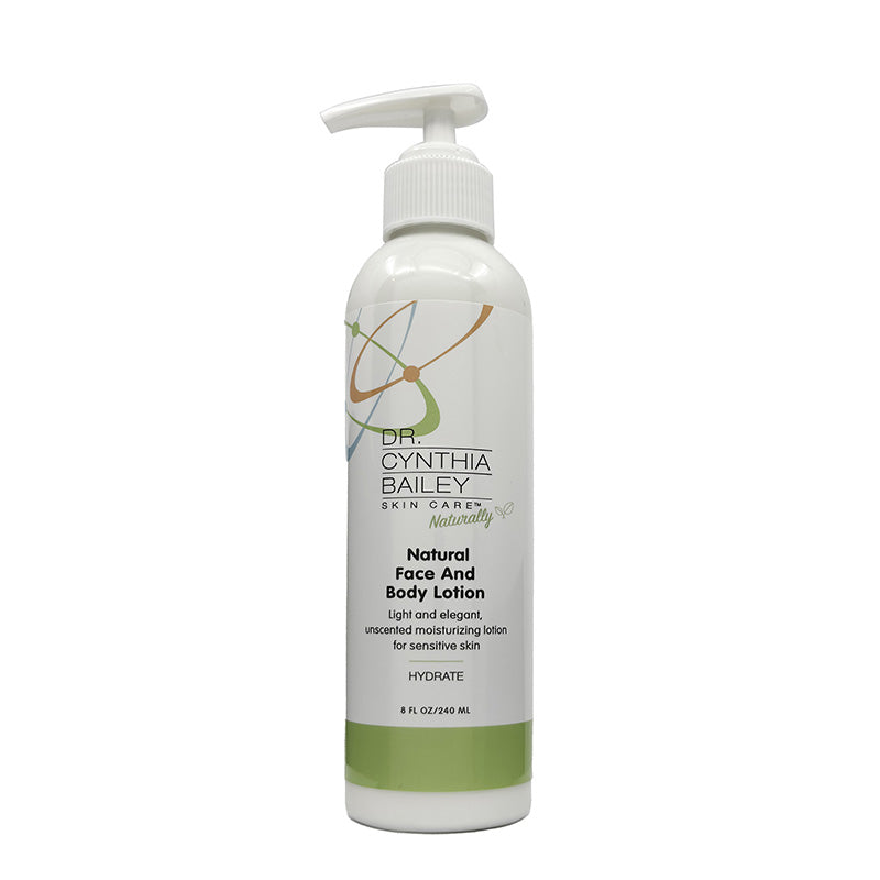 Natural, fragrance-free moisturizing lotion for sensitive skin. Hydrates and soothes with organic ingredients.