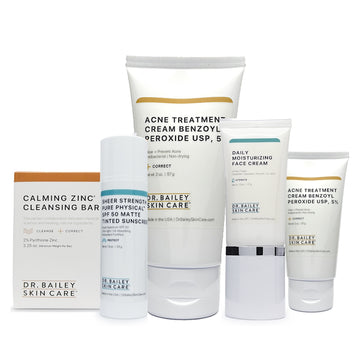 Medical-grade Pityrosporum Folliculitis Kit prevents and treats 'fungal acne' on face and body.