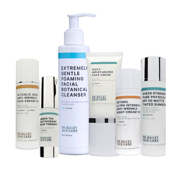 Ageless Rejuvenation Skin Care Kit routine for smoother skin texture, softening of fine lines, reduction in age spots.