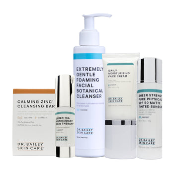 Rosacea Therapy Kit with effective products for a complete facial redness skin care routine.