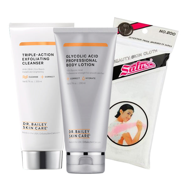 Ultra-Fast Body Smoothing Triple Action Skin Care Kit