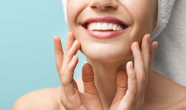 Adult female acne and anti-aging skin care treatment