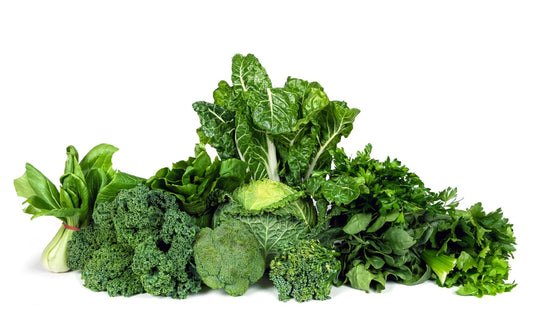 complexion and brain health benefits of eating green leafy vegetables