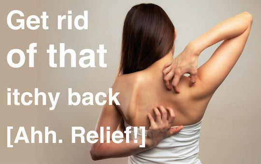 get rid of itchy back