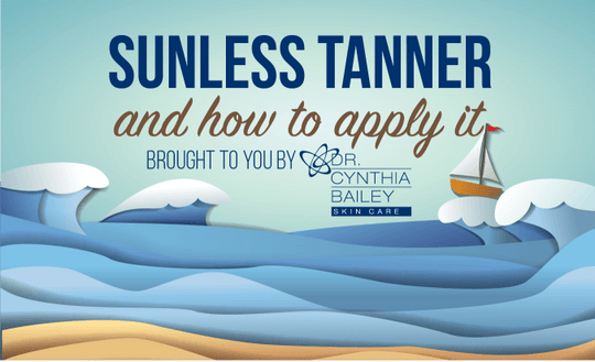 how to apply self tanner dermatologist recommended