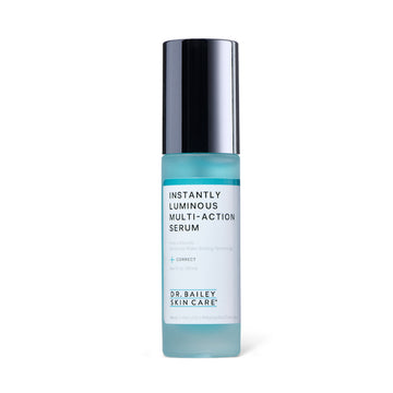 Instantly Luminous Multi-Action Facial Serum hydrates, plumps fine lines and wrinkles. Suitable for dry, sensitive, or crepey skin.