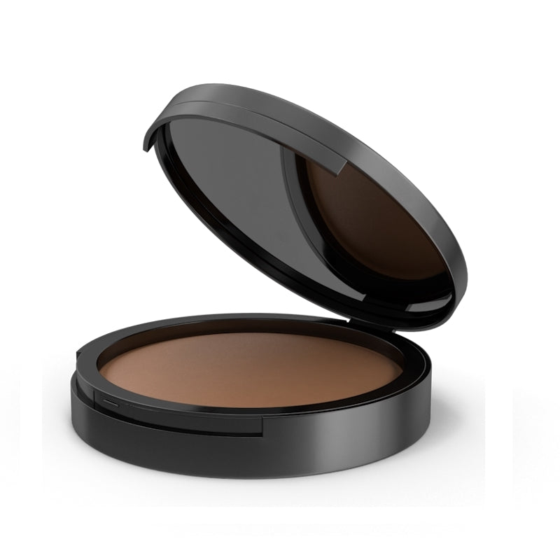 Pressed Mineral Makeup Powder™ is oil-free pressed minerals that give you medium to full coverage with a smooth, long-lasting matte finish.