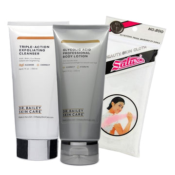 Ultra-Fast Body Smoothing Triple Action Skin Care Kit for a professional-strength treatment.