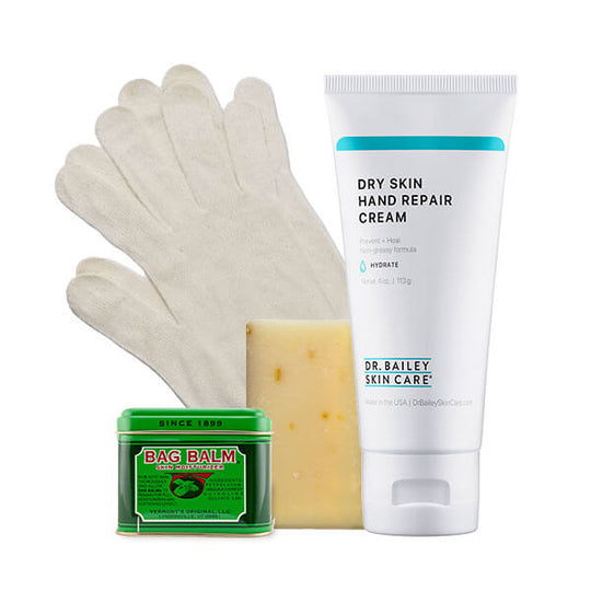 Dry Hand Repair and Treatment Kit Dermatologist Approved