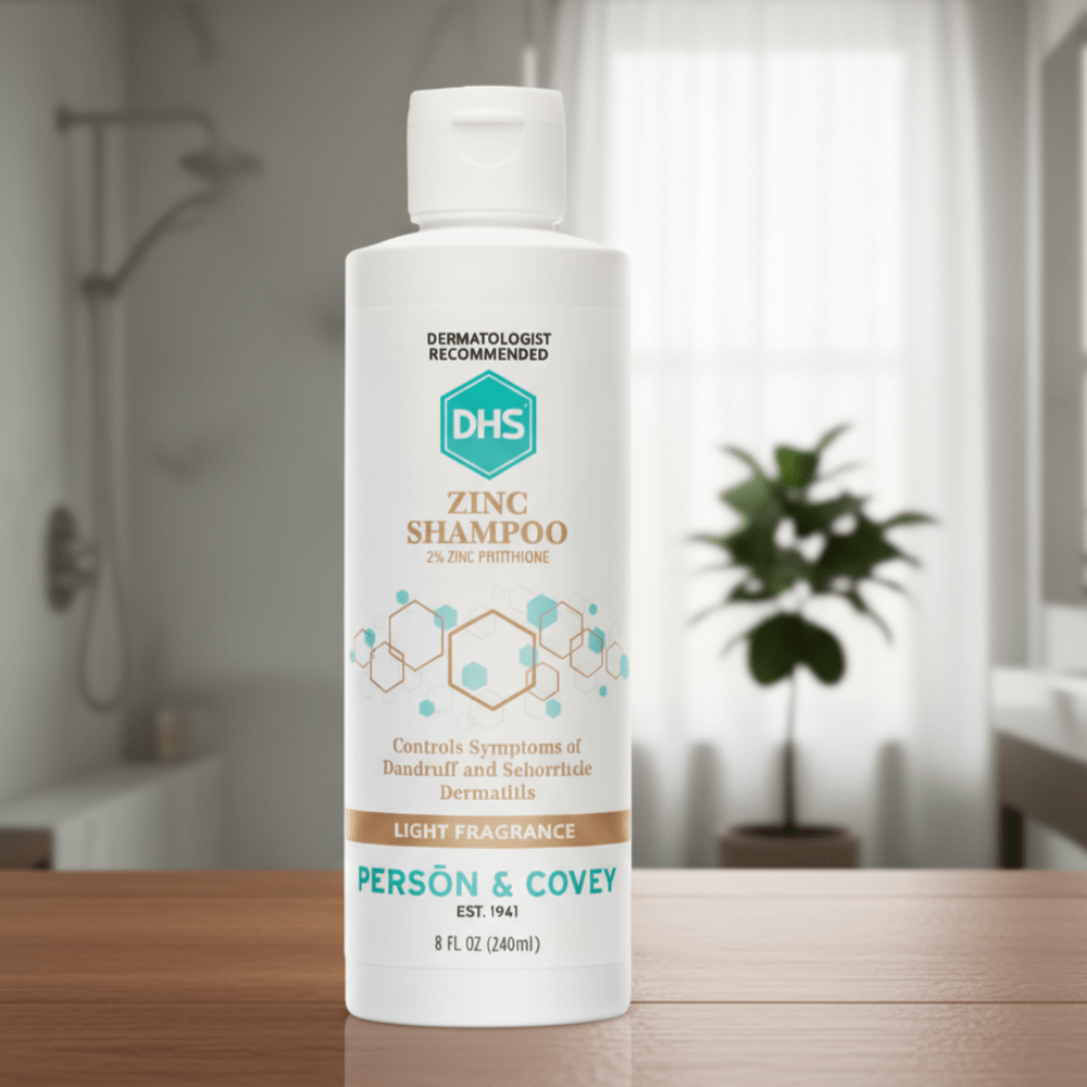 Maximum-strength DHS Zinc pyrithione shampoo is a gentle, pH-balanced anti dandruff treatment for people with allergic or sensitive skin.