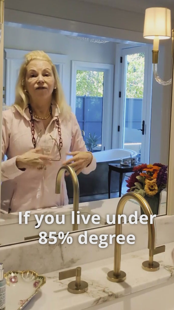 A personal video overview of Instantly Luminous Multi-Action Facial Serum hydrates, plumps fine lines and wrinkles. Suitable for dry, sensitive, or crepey skin.