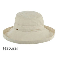 womens upf50 dermatologist approved bucket sun hat natural