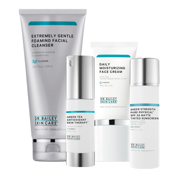 Dermatologist's Complete Facial Skin Care Kit for Spring