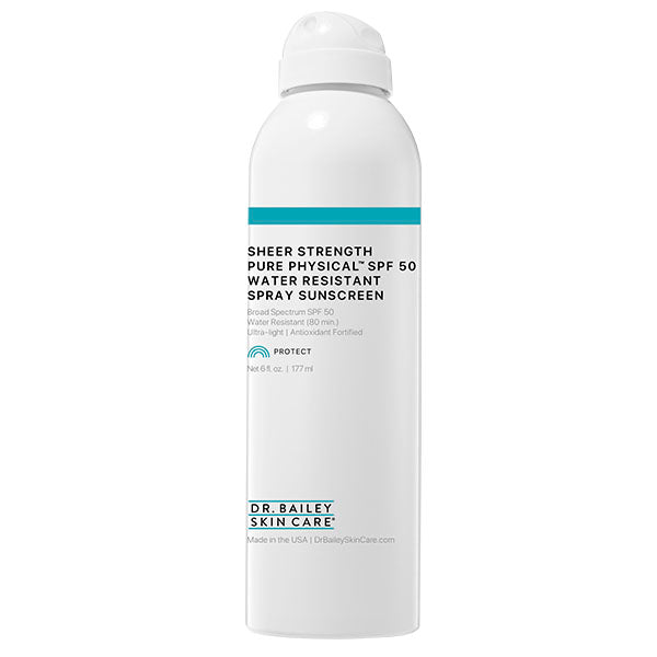 Sheer Strength Pure Physical Water Resistant Spray Sunscreen